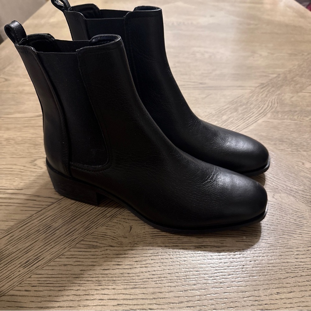 KENNETH COLE REACTION WOMEN'S SALT CHELSEA ANKLE BOOT BLACK SIZE 11